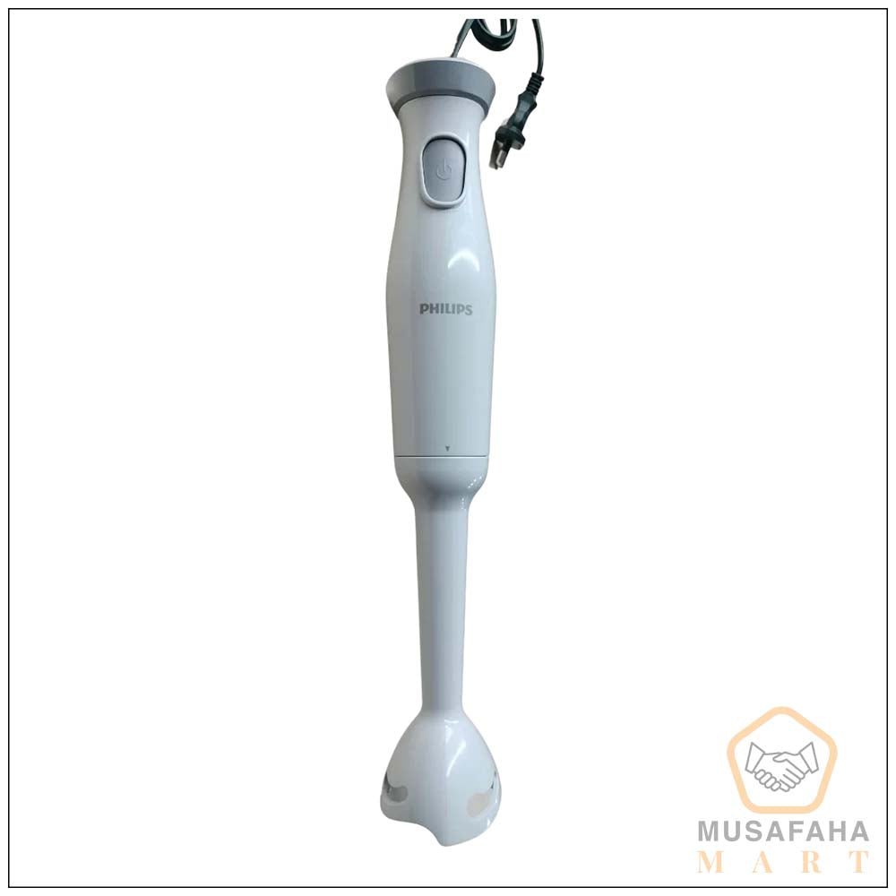 Philips 300W hand blender ergonomic grip design