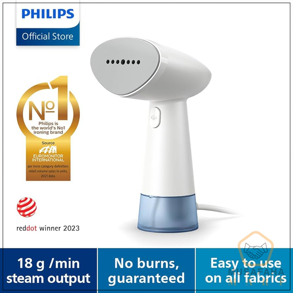 Philips STH1000 compact handheld garment steamer for clothes