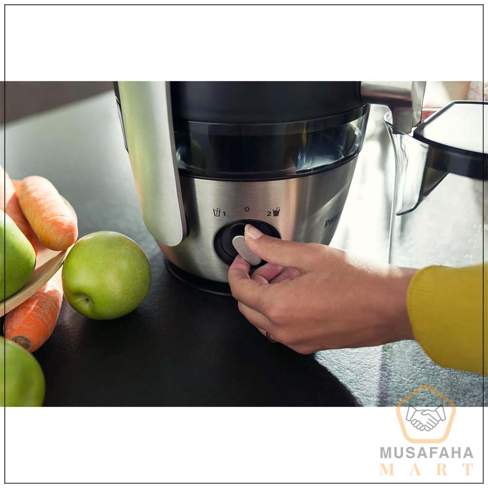 Philips HR1922 juicer for fresh homemade fruit and vegetable juice