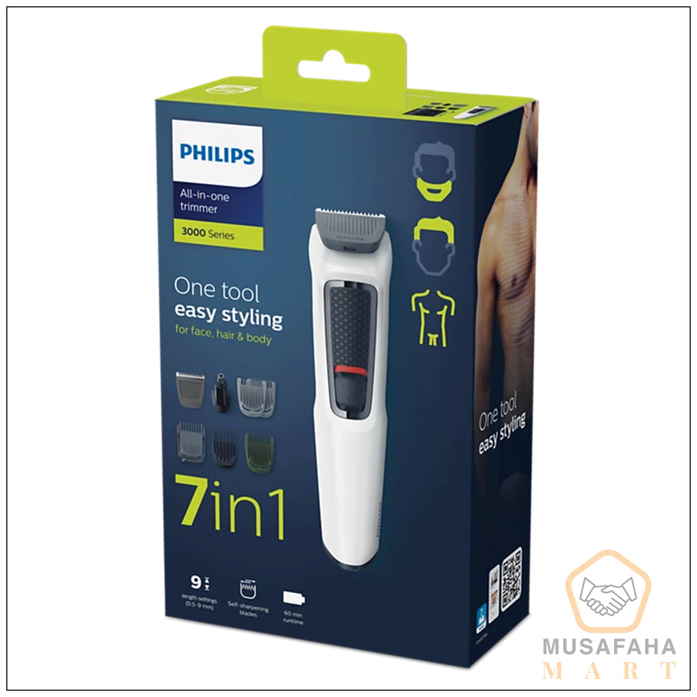 Philips MG3721/65 7-in-1 Multigroom Trimmer for Men