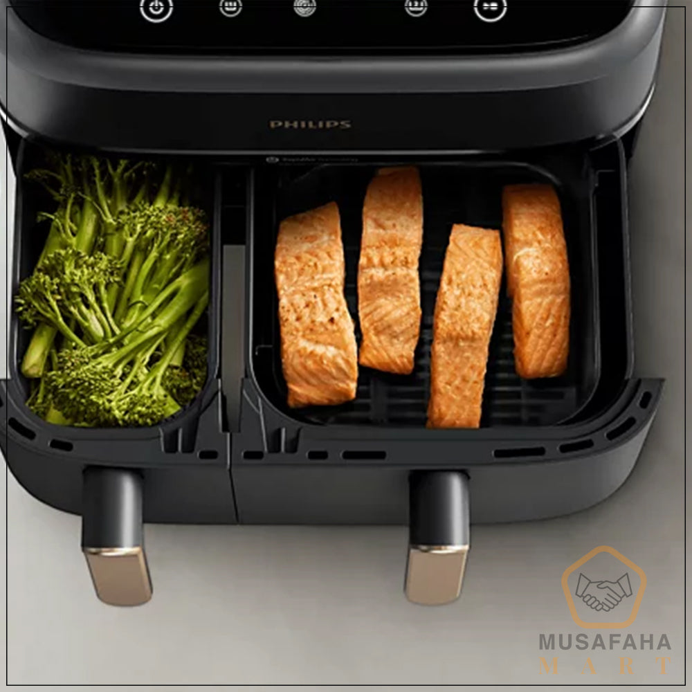 Philips 3000 Series 9L digital dual basket air fryer