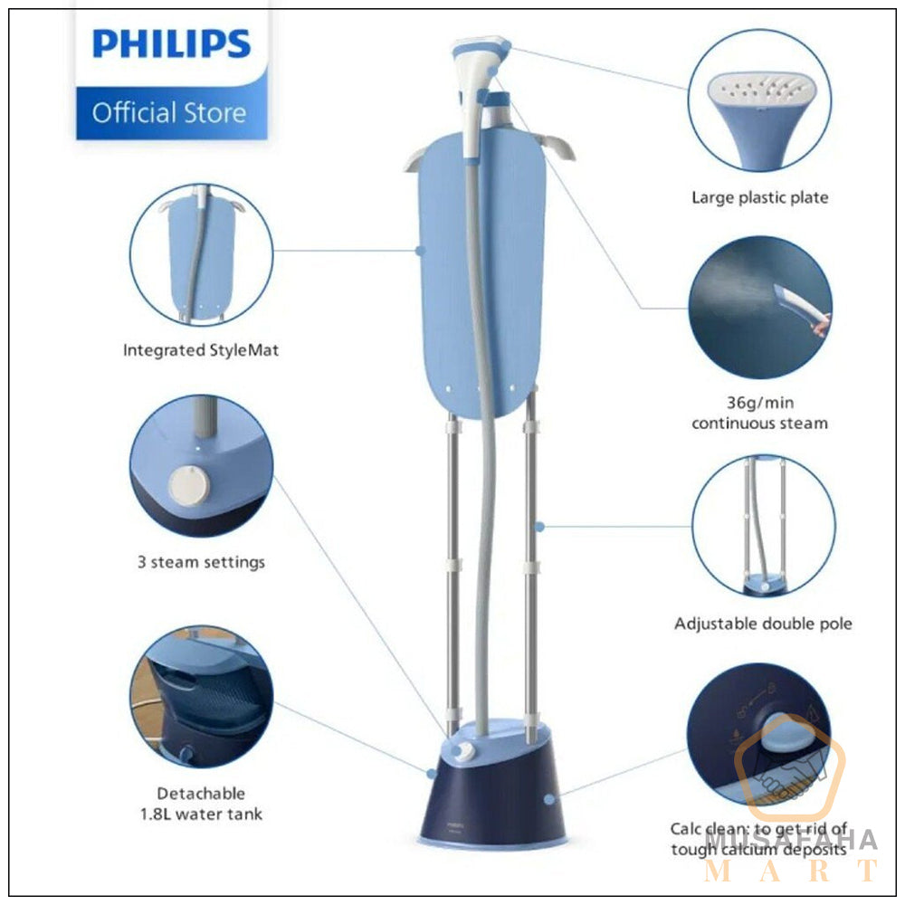 Philips Ste1030/ 20 Garment Steamer 1000 Series || 1800W