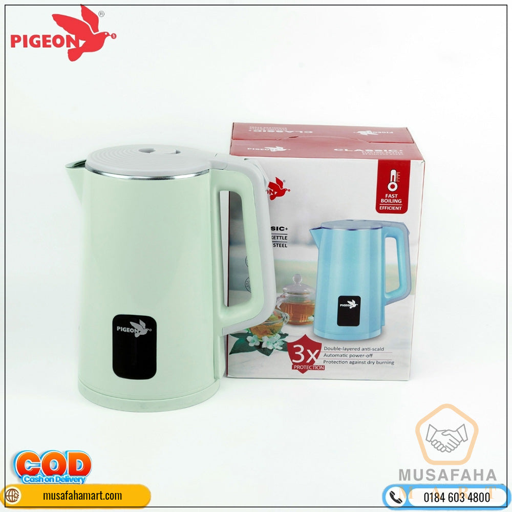 Pigeon Classic Plus PG-02 electric kettle 1.8 litre stainless steel