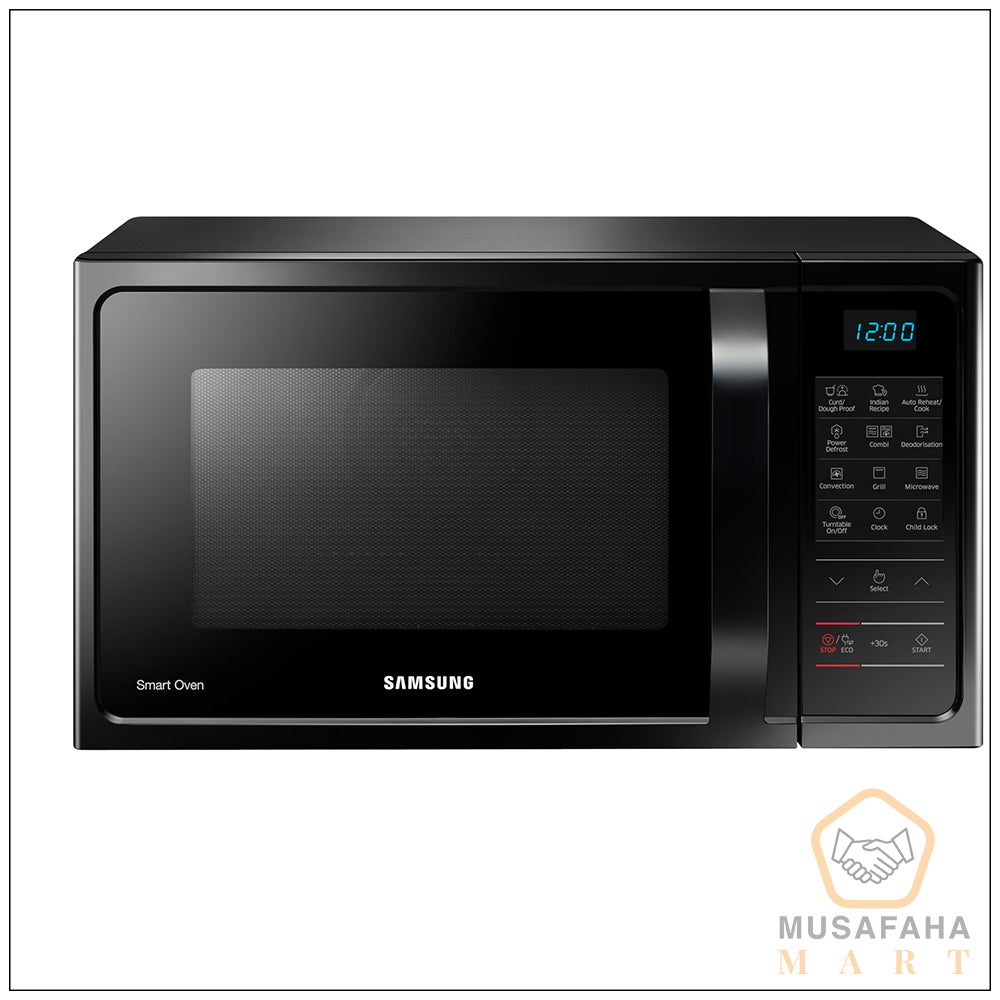 Samsung 28L convection microwave oven MC28H5023AKD2 front view
