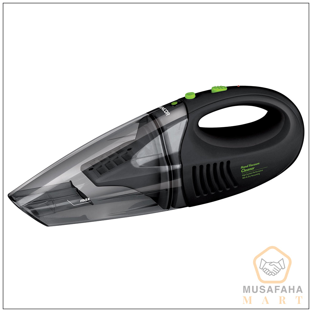 Sencor SVC 190B cordless handheld vacuum cleaner black and silver