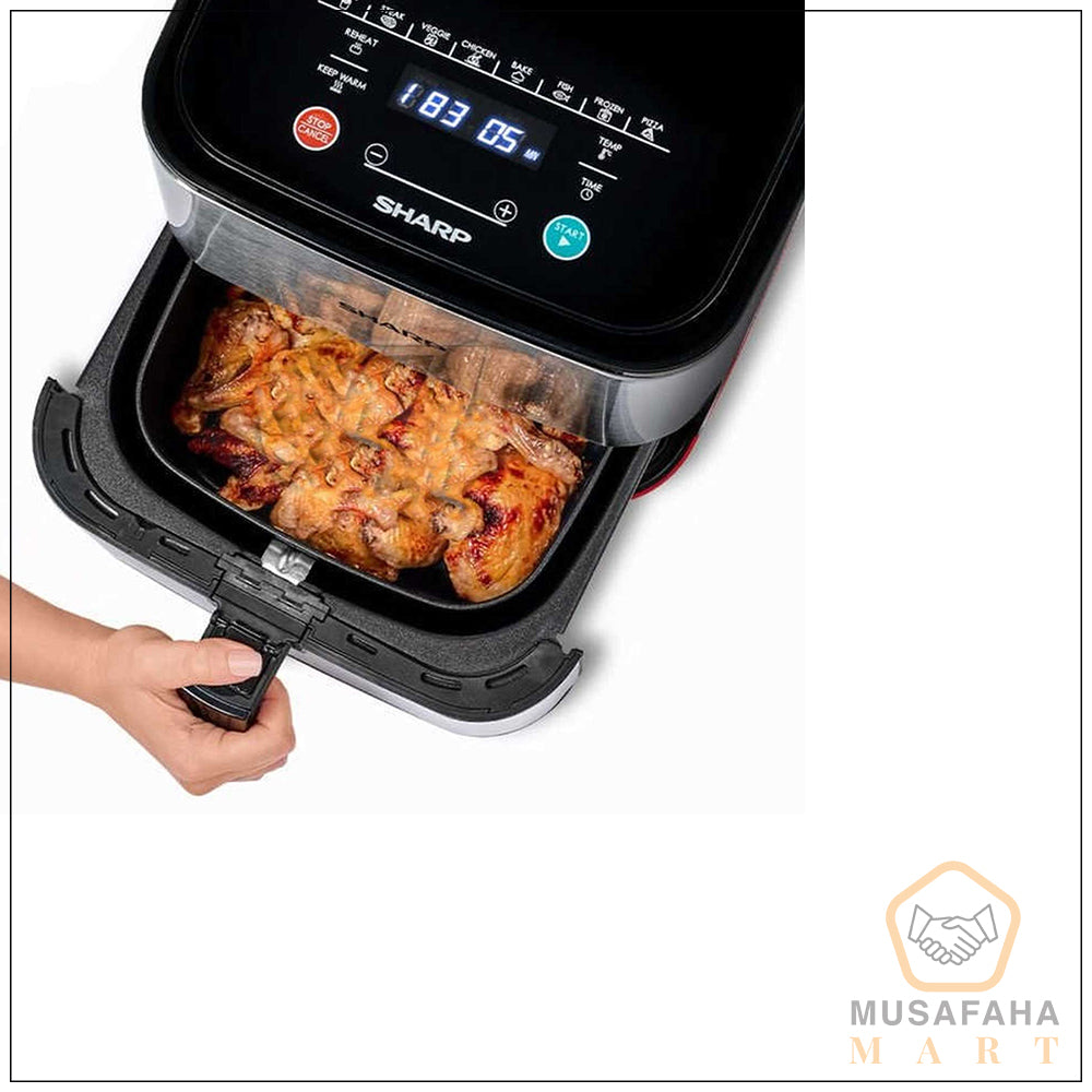 Sharp KF-AF70RT-S3 Air Fryer for Family Cooking