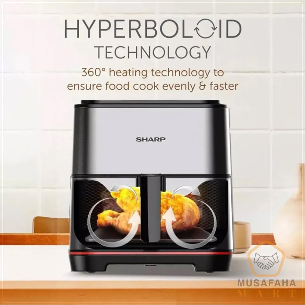 Sharp 7L Digital Air Fryer with Touch Control