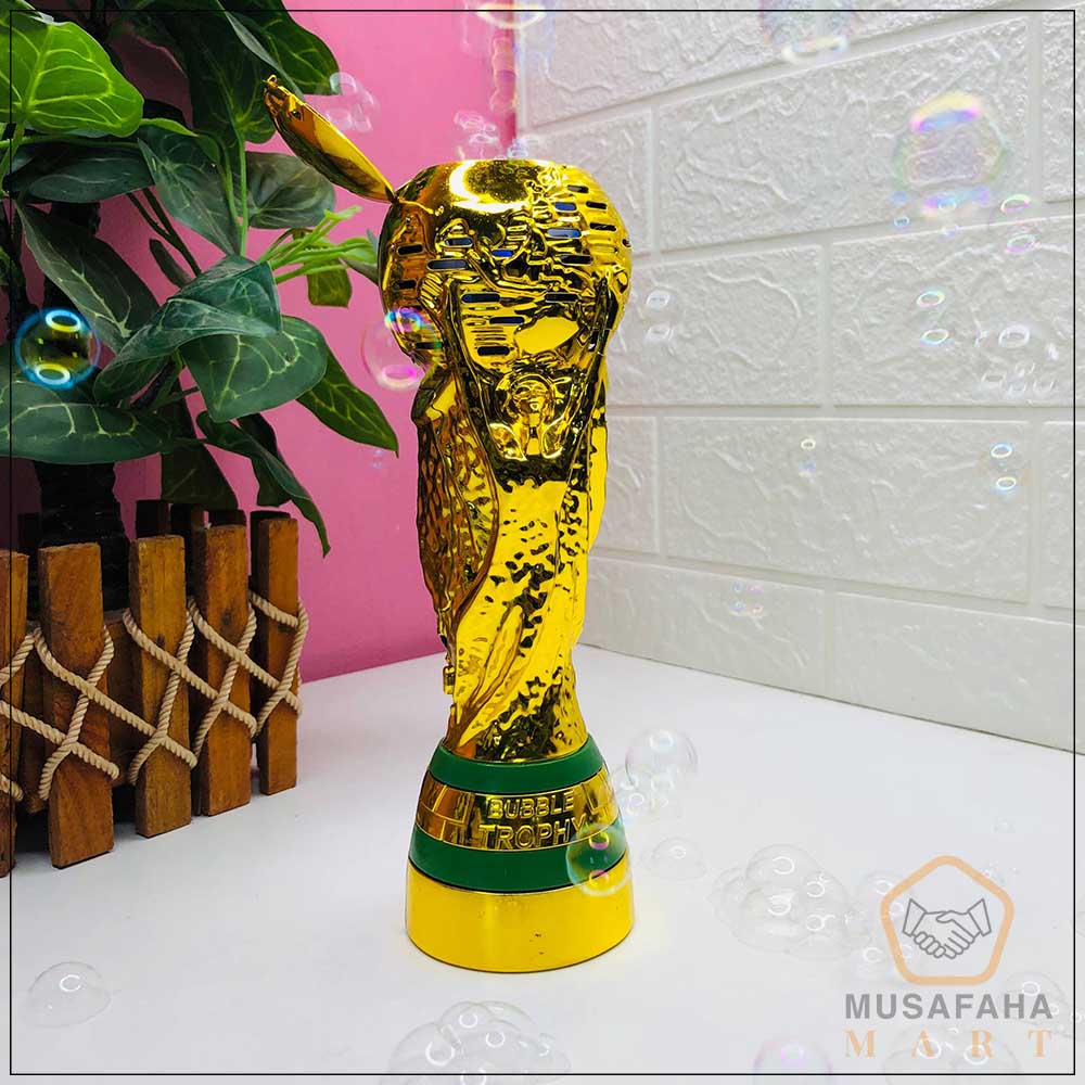 Bubble Electric Foam Blowing Trophy