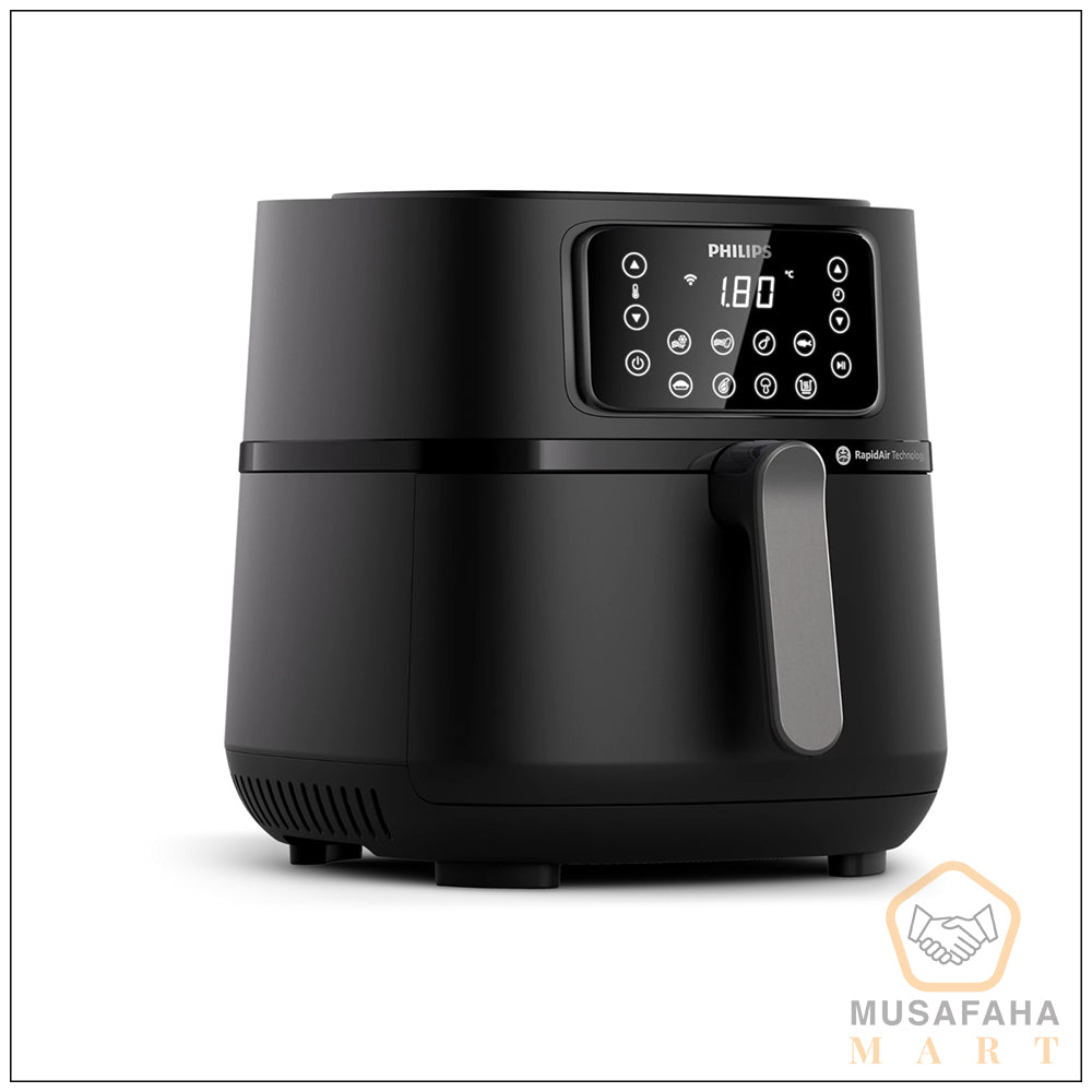 Digital Air Fryer | HD9285/5000 Series | 2000 W | 7.2 L | Easy to use and clean | 2 Year Official Warranty | Rapid Air Technology | Philips Brand