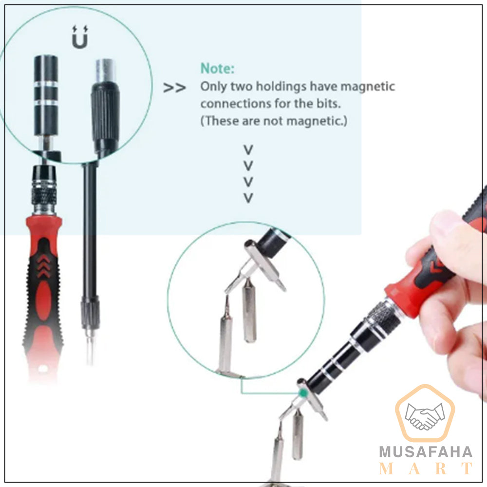 Screw Nut Driver Set Box (স্ক্রু ড্রাইভার সেট) । Code-SCD01
