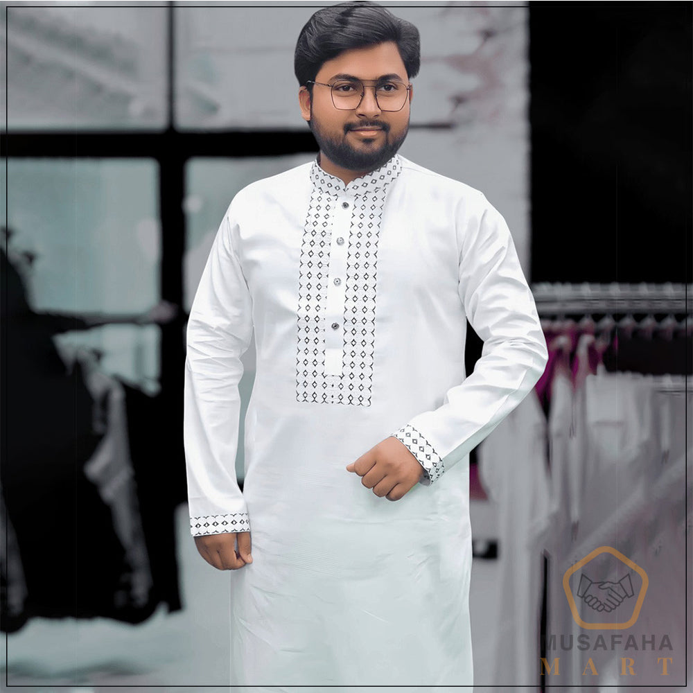 White Color Panjabi